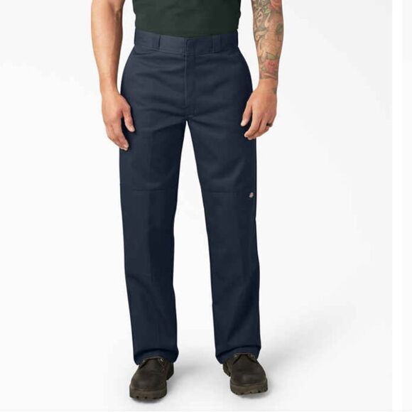 Take 50% OFF- Dickies Loose Fit Men's Black Work Pants, Size-44X32 - Picture 1 of 11